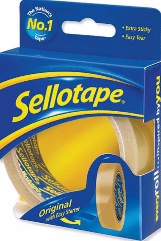 24X50mm SELLOTAPE ORIGINAL GOLDEN