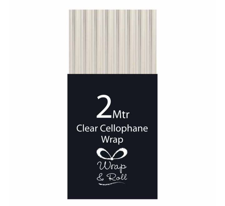 2M CLEAR CELLOPHANE WRAP