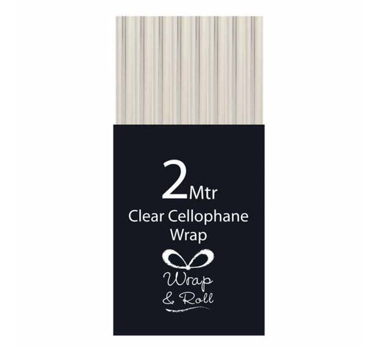 2M CLEAR CELLOPHANE WRAP