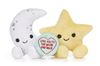 LOVE HEARTS 5.5"/13CM MOON AND STAR