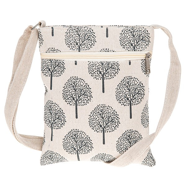 Tree of Life Cross Body Bag Cream