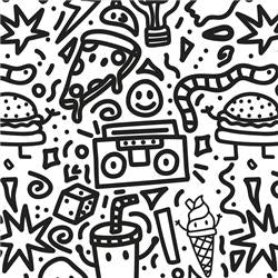 Roll Wrap 2m-Doodles