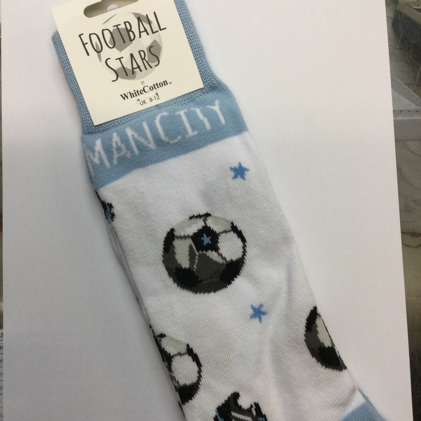 Manchester City Socks  UK 8-12