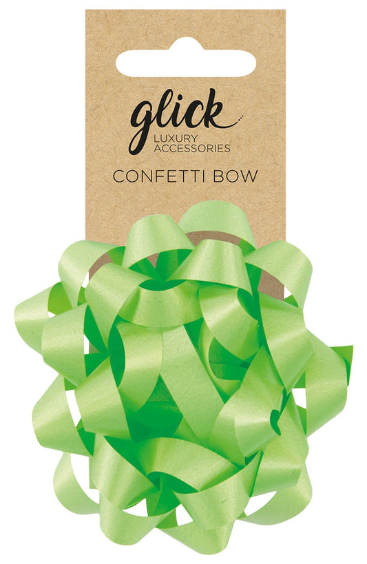 BOW CONFETTI LIME