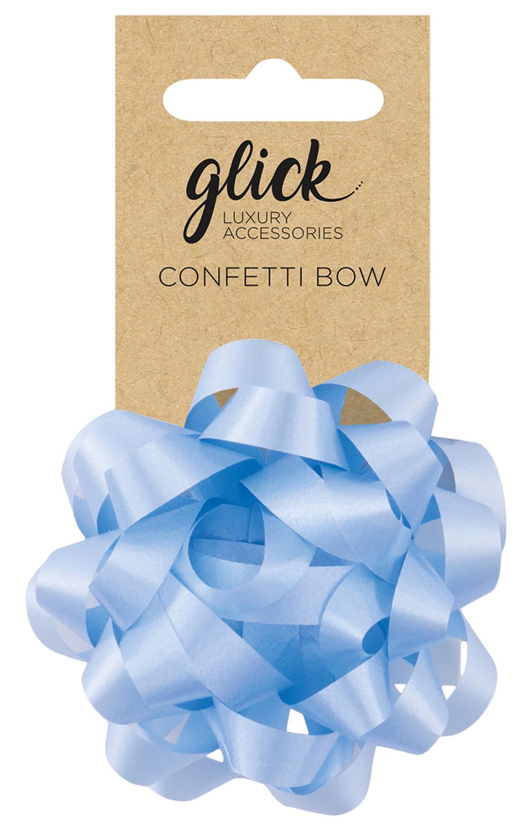 BOW CONFETTI BABY BLUE