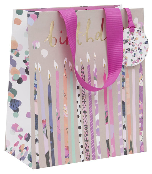 BAG MEDIUM SD BIRTHDAY CANDLES