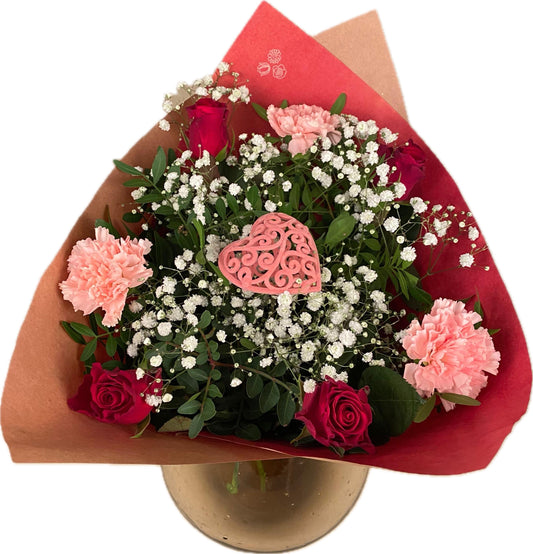 Bouquet Valentine Love Roses M