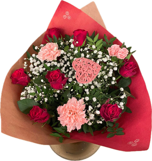 Bouquet Valentine Love Roses L