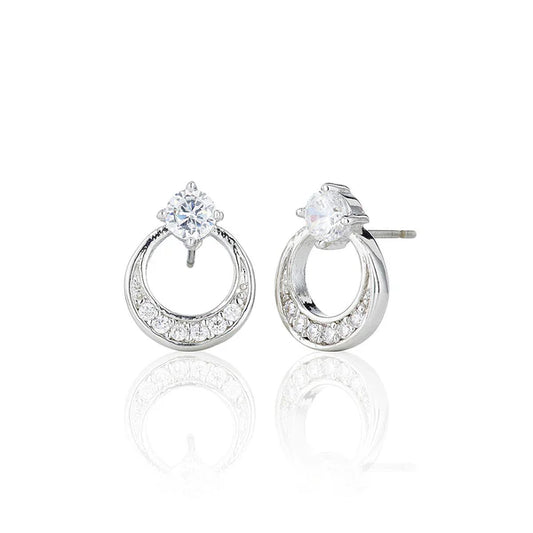 Ring Stud Earrings