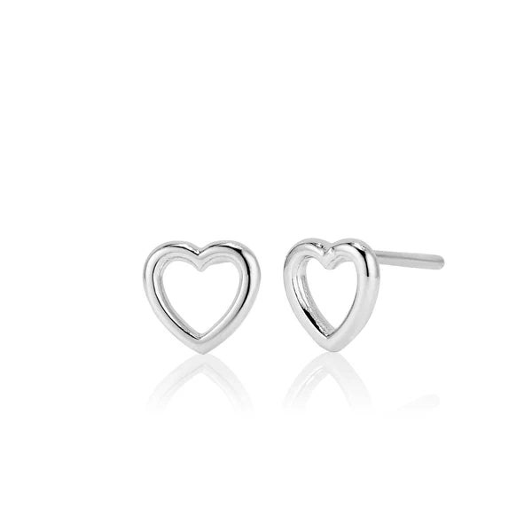 Heart Stud Earrings