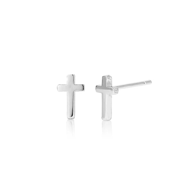 Cross Stud Earrings