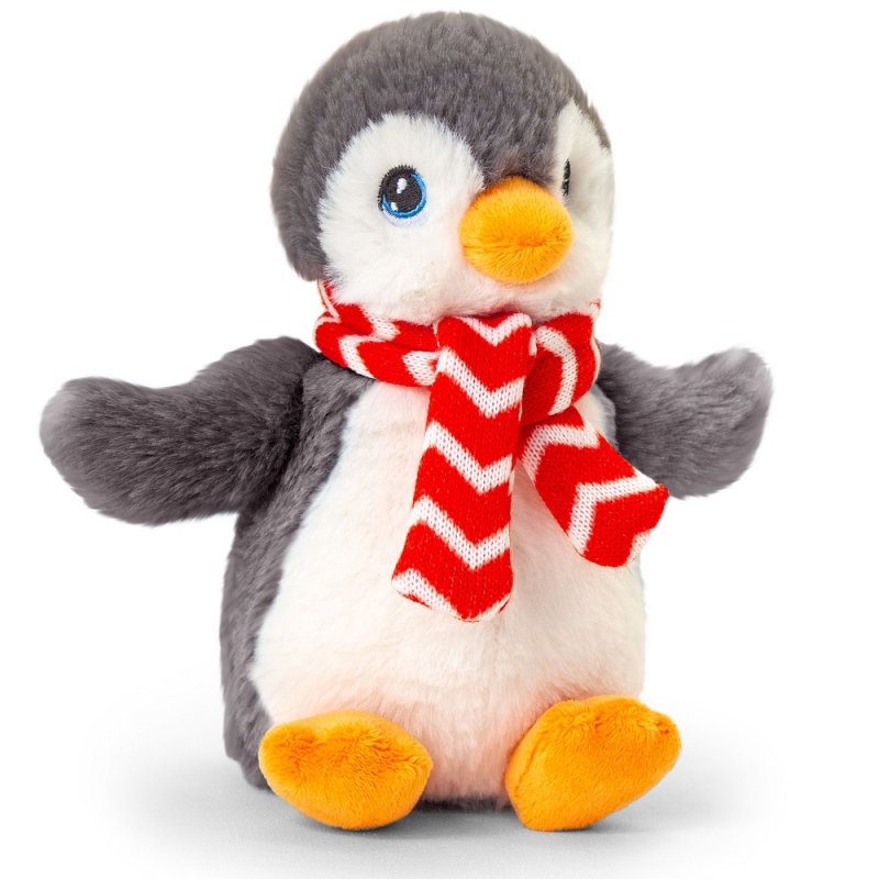 20cm Keeleco Penguin W/Scarf