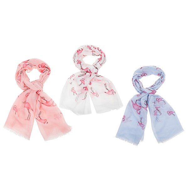 Tropical Flamingos Scarf | Presentimes