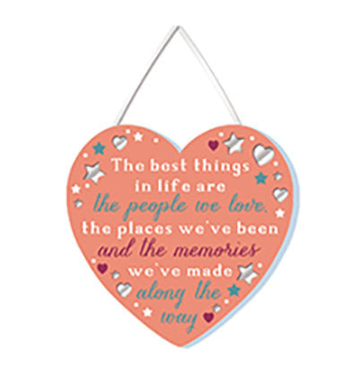 Small Plaque - The Best Things In Life Are