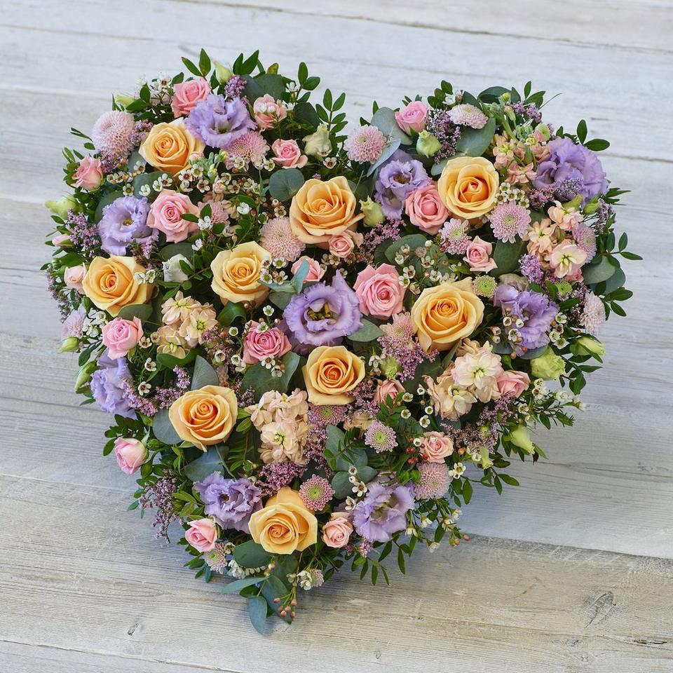 Pastel Rose Heart