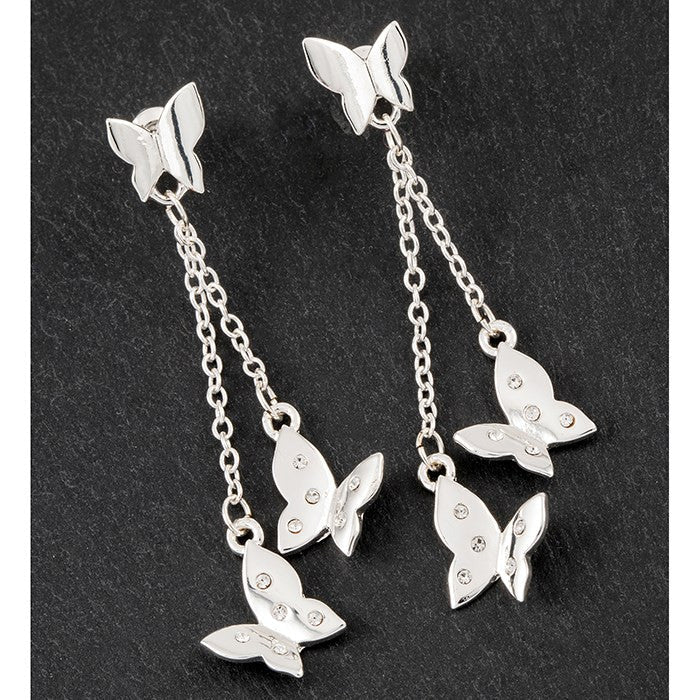 EQ SP DELICATE BFLIES EARRINGS | Presentimes