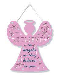 Small Plaque - Believe In Angels